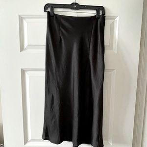 Black Midi Skirt